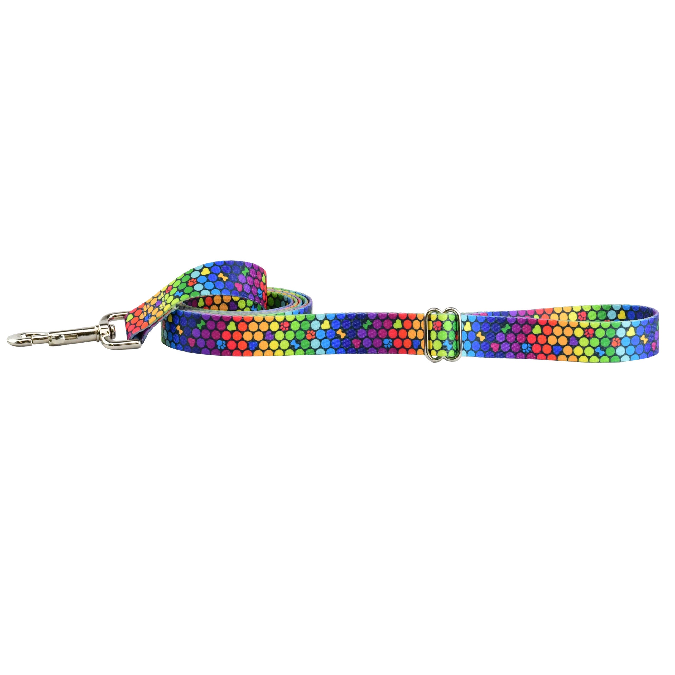 Rainbow sales dog leash