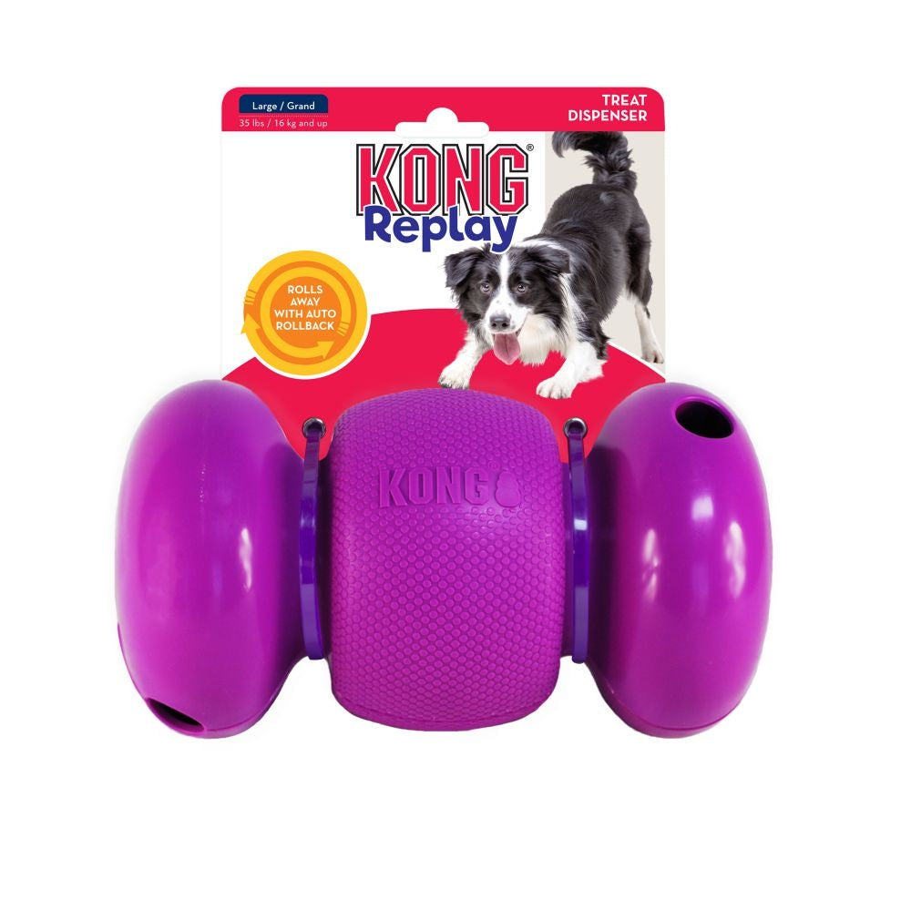 KONG - Tikr - Interactive Treat and Food Dispensing Dog Toy - for Large Dogs