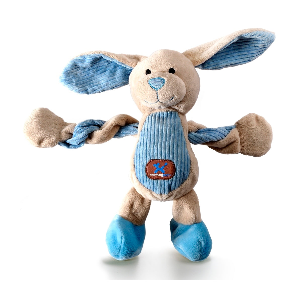 Blue bunny dog store toy